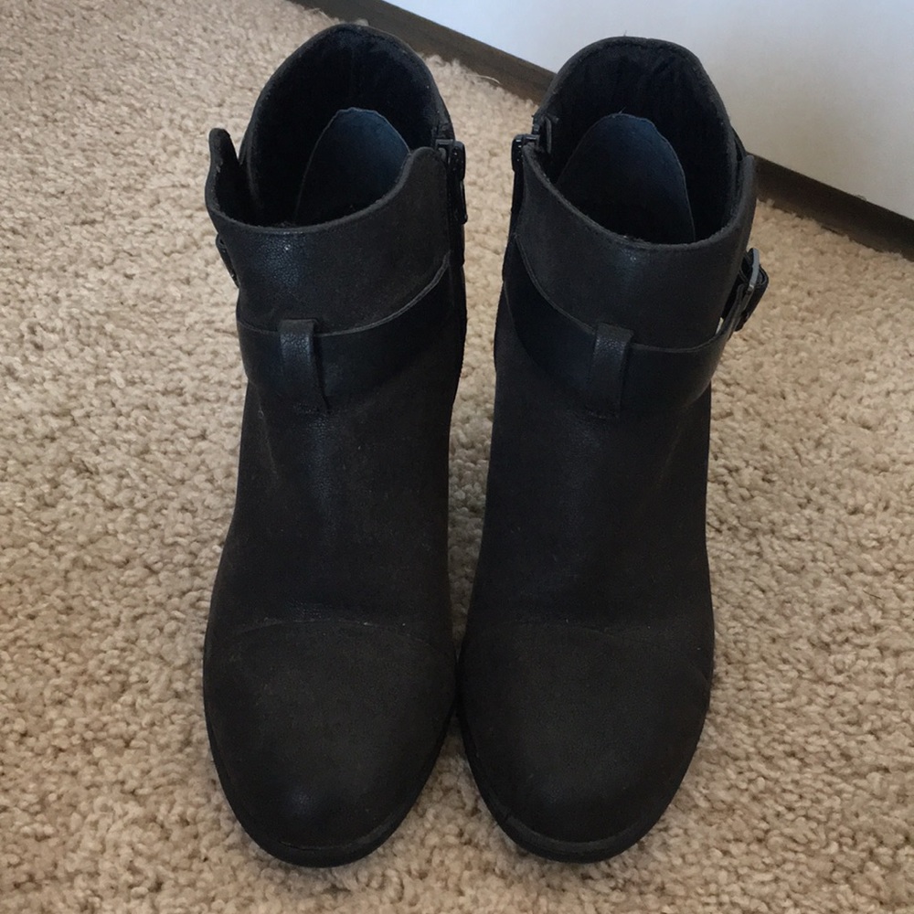 Lauren Conrad Black Booties